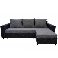 Coltar extensibil ANES 14 DR Sezut Gri / Brate Negre